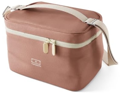 monbento - Borsa Termica 5 L Arctic rosa Moka - Lunch Bag per Trasportare Portapranzo, Borraccia e Accessori per il Pranzo – Borsa Frigo con Tracolla Rimovibile – Ideale per Ufficio/Picnic