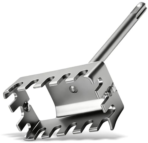 LitOrange SDS Plus Square Hole Cutter for Electrical Box (Brick/Concrete/Stone)