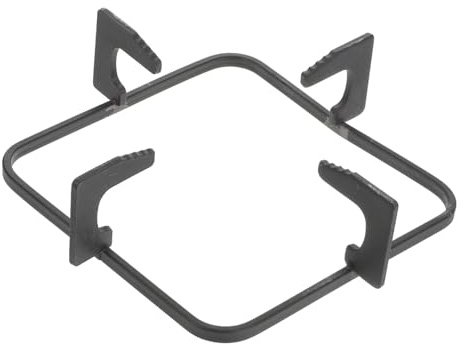 Support de Poêle en Fonte Noir 1pc, Accessoire la Cuisine | Bruleur Gaziniere, Support Stable, Résistant à Haute Température, Prise en Main Confortable