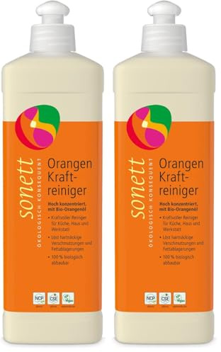 Sonett Orangen Kraftreiniger, 500 ml (Packung mit 2)