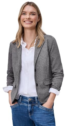 Street One Damen 2117710 Basic Blazer mit Reverskragen (1er Pack)