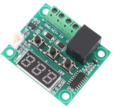 CHICIRIS Kompaktes 12V W1209 Digitalanzeige-Thermostatmodul -50℃-110℃ mit Großem Temperaturregelbereich für Präzise Temperaturregelung