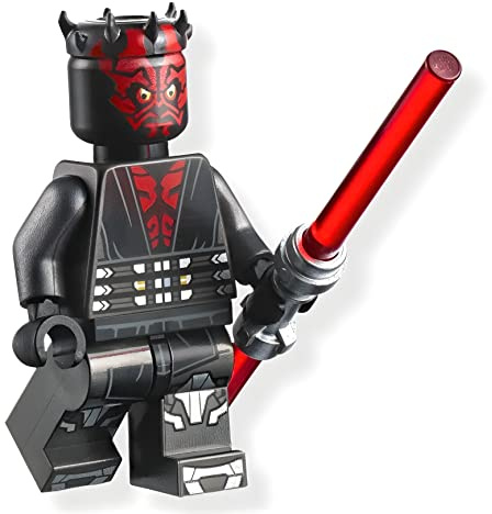 LEGO Star Wars Darth Maul Minifigure With Double-Sided Lightsaber
