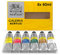 Winsor & Newton Galeria Set De 6 Tubos De Pintura Acrílica, 60 ml (Paquete de 6), 360