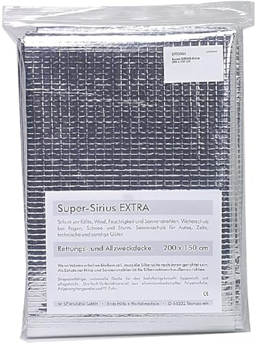 Söhngen Rettungsdecke Super-Sirius Extra 200x150cm
