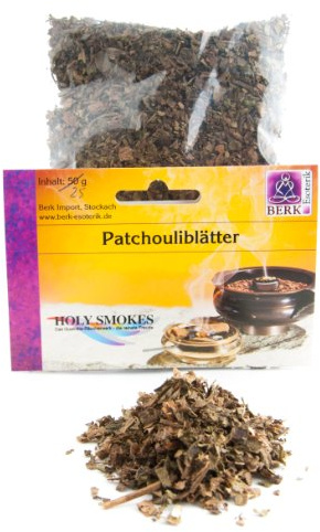 Berk HS-234 Räucherwerk - Patchouliblätter, 25 g