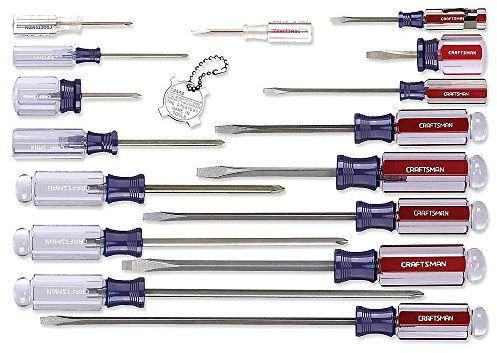 Craftsman 9-31794 Slotted Phillips Screwdriver Set, 17 Piece