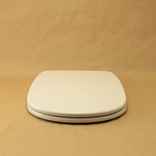 Asiento para inodoro de roca giratoria termoendurecible, color blanco, cremallera de acero inoxidable normal o ralentizada, soft close