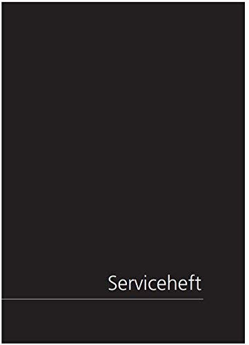 Lobsinger Scheckheft - für Jaguar geeignet - universal Serviceheft & Wartungsheft - blanko, 14 Jahre verwendbar!