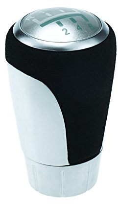 DoLED Schaltknauf Performance Design in Schwarz und Silber mit 6 Gang als Plug Play Ersatzteil für 25110429269