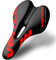 Venzo Bequemer Fahrradsattel für MTB, Rennrad, Training, Trekking, Klapp-, Hybrid- und Cruiser-Bikes – XC Sattelsitz in Rot
