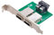 chenyang Mini SAS 2 SFF-8088 a 2 SFF-8643 HD Data Server Convertitore Adattatore con Staffa