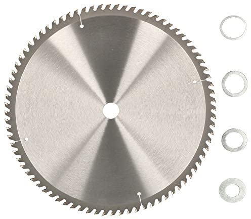 KOTARBAU® Lame de scie en carbure pour bois 80 dents Ø 600 mm + anneaux réducteurs