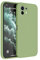 Topme Handyhülle Hülle Fur Xiaomi MI 11 Lite / 11 Lite 5G / 11 Lite 5G NE (6.55 Inches) Case Schutzhülle, Hautschutz Aus TPU Silikonhülle - Matcha-Grün