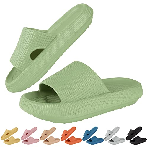 HEPODA Nuvola Pantofole Donna Uomo Estive Ciabatte Piscina Antiscivolo Doccia Casa Scarpe da Spiaggia Sandali Estivi da Bagno
