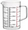 Beaker Glass 500 ml Measuring Cup Beaker Glasses Borosilicate Glass with Graduation and Spout Milk Cup Shot Glasses Measuring Cup Cup Laboratory Cup for Laboratory (500 ml)