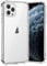 gueche Crystal Clear Case for iPhone 11 Pro Max, Shock-Absorption, Soft Silicone TPU + Hard Back PC Compatible With Wireless Charger & Bike Holder