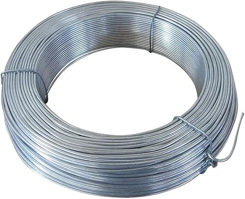 MED – Filo di Ferro Zincato per Recinzioni – Rotolo da 100 Metri Ideale per Tensionamento Reti Metalliche – Diametro 2,80 mm – Alta Resistenza e Durata – Vari Diametri Disponibili (ZINCATO)