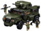 Tarcury Typhoon-VDVS Gepanzertes Auto Bausatz - Militärisches Armee Set mit 4 Spielzeugsoldaten - 519 PCS Modell für Kinder und Erwachsene