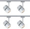 4er Set Paulmann URail Spot Schienensytem Stangensystem 230V Chrom matt inkl. LED Leuchtmittel (96935.04)