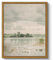ARPEOTCY Leinwand Bilder mit Rahmen, Vintage Wandbilder, Klassisch Wand Deko Wohnzimmer Schlafzimmer Badezimmer Küche, Bauernhaus Zimmer Deko Aesthetic, Küsten Blumen Painting, 20x25cm, klein