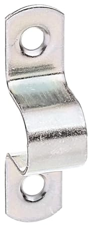 Alberts 857141 Schlaufe | galvanisch verzinkt, Dickschichtschutz | 13 x 16 mm | 24er Set