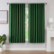 Joydeco Vorhänge mit Verdeckten Schlaufen 2er Set,H 200 x B 140 Dunkelgrün Verdunkelung Blickdicht Vorhang Stangendurchzug Gardinen Blackout Curtains Schlafzimmer Wohnzimmer