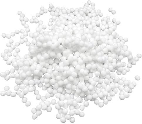 UILYNIU 1000 Stück 8mm Mini Pompons zum Basteln Weiß, Mini Filzkugeln Flauschigen Bälle, Kleine Bommeln zum Basteln für DIY Kreative Handwerk Partydekoration Haarschmuck Dekorationen (Weiß)