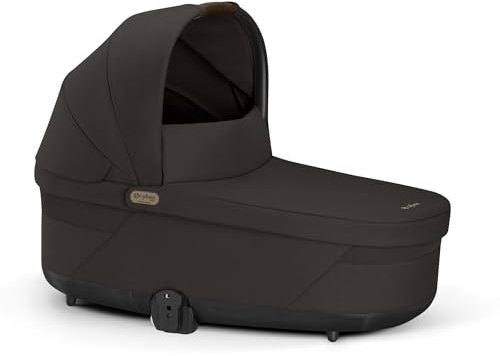 CYBEX Gold COT S LUX Kinderwagenaufsatz, Ab Geburt bis ca. 6 Monate (max. 9 kg), Für CYBEX Balios S Lux und Talos S Lux, Chocolate Brown