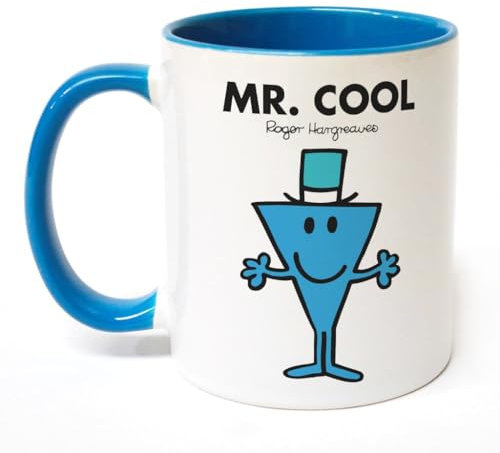 Mr. Men Mr. Cool Large Porcelain Colour Handle Mug Little Miss