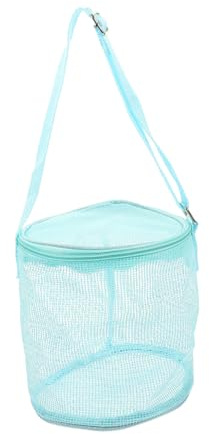 Kinder Strandspielzeugtasche aus Netz Pvc Faltbar für Draußen