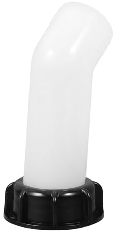 ibasenice IBC Behälteradapter 60mm mit Ventil aus Pp für Sicheren Anschluss an IBC Tonnen und Wassertanks Einfache Installation für Garten und Bewässerungssysteme