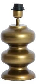 Light & Living Lampenfüß Soroca - Bronze - Ø15cm | Rund - Luxus - Metall - Tischlampenfuß - Lampe Wohnzimmer & Schlafzimmer