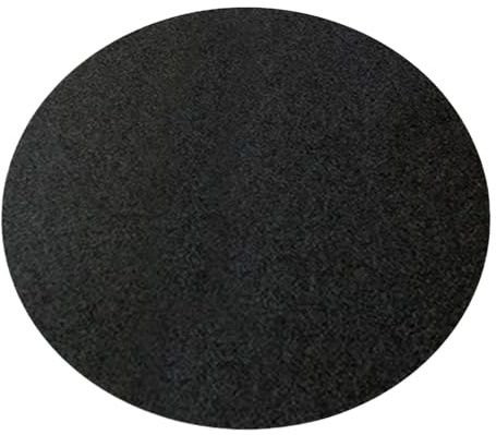 Tappetino per Vasca Idromassaggio Tappeti Assorbenti Antiscivolo Rotondi | Protezione per Pavimento 3,7 m per Vasca per Uso Interno ed Esterno, Giardino, Cortile, Prato,