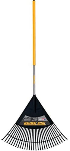 The Ames Companies, Inc 1922800 True Temper Poly Cushion Grip Leaf Rake, 30-Inch