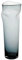 Blumenvase, Bodenvase, Glas Vase Andromeda, grau, 51 cm, moderner Style (Art Glass Powered by Cristalica)