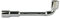 Stanley 2-86-695 Clé à pipe débouchée 6 x 12 pans 18 mm