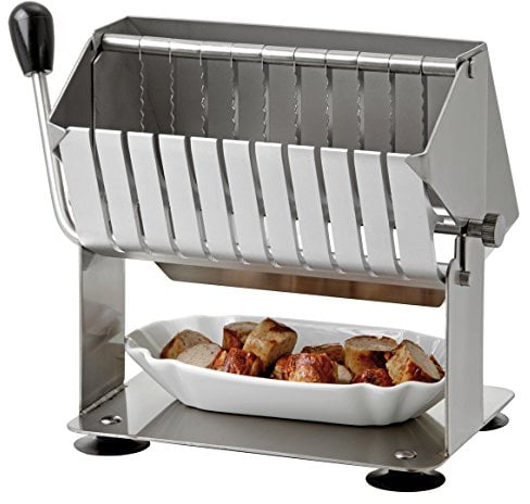 Bartscher Currywurst Schneider 300 x 115 x 210 mm, manuell Gastronomiebedarf