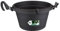 elho Green Basics Hängeampel 28 - Blumentopf Hängend - Pflanzentopf für Balkon & Außen - Ø 37.0 x H 16.5 cm - Schwarz/Living Schwarz
