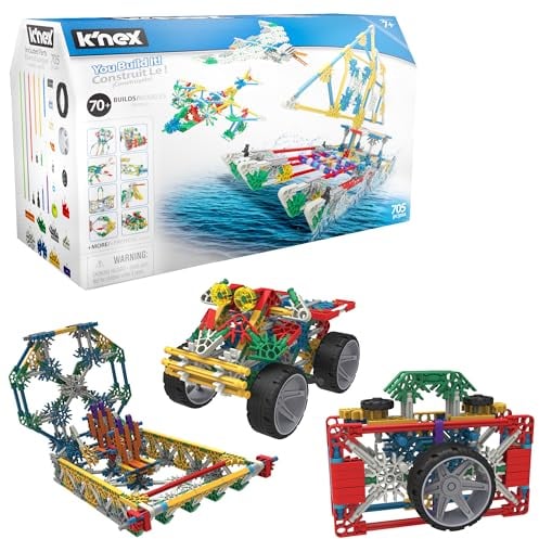 K'NEX 13419 - Building Set - 70 Model - 705 Pieces - 7+ - Bau- und Konstruktionsspielzeug