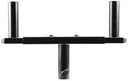 OMNITRONIC GB-1 Stativgabel | Gabel um 2 Lautsprecher auf EIN Stativ zu bringen, Abstand 310-490 mm