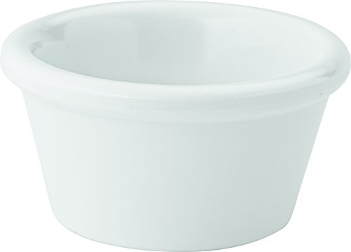 Utopia Ca0852ds02 Mélamine ramequins Uni, 2 G, 6 cl, Blanc (lot de 72)