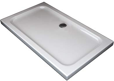 Piatto Doccia in Abs Acrilico Rinforzato Con Fibre Di Vetro e Resina Poliestere (70x140 rettangolare)