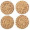 Sass & Belle Water Hyacinth Coasters - Set of 4