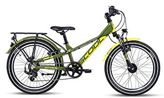 S'cool troX EVO Alloy 20 7-S Kinderfahrrad Kinderrad Green/Lemon 6274