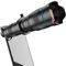 RSGK Telescopio Mobile 36X, Teleobiettivo Zoom con Treppiede, Obiettivo Smartphone HD per iPhone, Samsung, Android, Monoculare