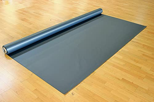 Fulcoline Abdeckplane 680g (Anthrazit, 2,50 m x 2,00 m) ohne Ösen – Handgefertigte Abdeckplane Wasserdicht – Langlebiger UV-Schutz – LKW Plane perfekt für Camping, Fahrzeuge, Boote, Anhänger