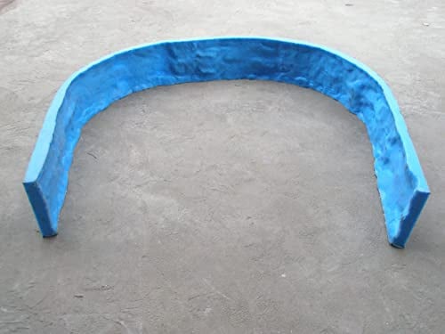 Concrete Stone Rock Edge Form Liner - Countertops, Steps, Benches & Fireplaces (7.25 High)