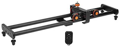 Tyenaza Kamera-Slider-Dolly-Auto, motorisierter Kamera-Slider, elektrisches motorisiertes Dolly-Auto, Kamera-Video-Track-Dolly Motorisierter elektrischer Slider-Dolly für Smartphone-Kamera