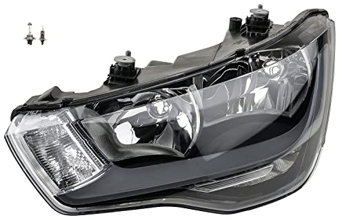 Johns, Scheinwerfer Halogen passend für Audi A1 8X LI 10-14 m. LWR Blinker Leuchtmittel